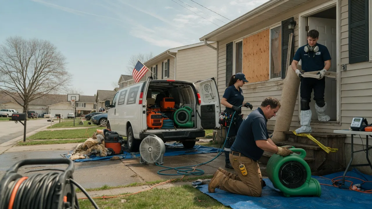 Water Damage Restoration in Gifford, PA near me